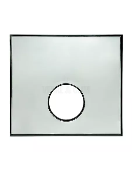 PHOTO Double vitrage sur-mesure avec trou pour climatiseur