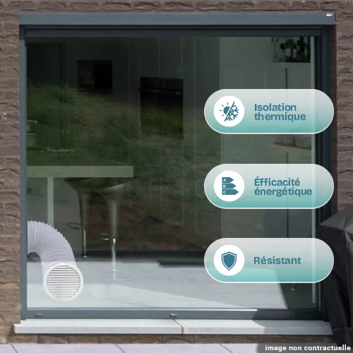 Avantages d'un double vitrage sur-mesure avec trou pour clim